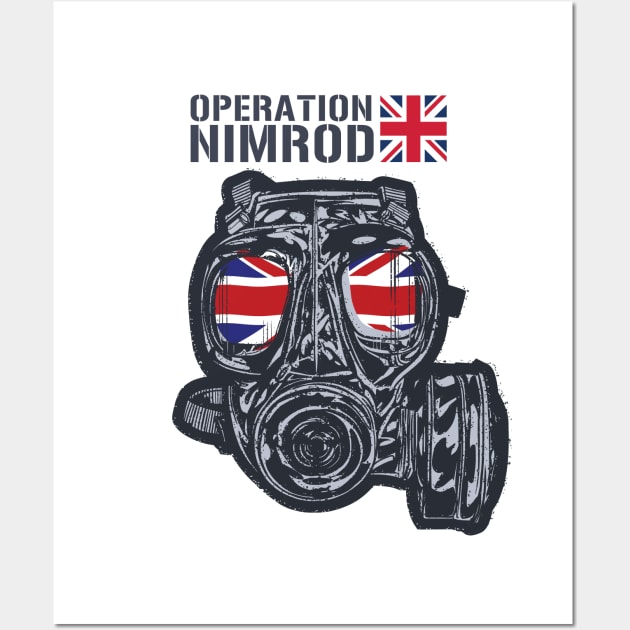 Operation Nimrod Wall Art by Toby Wilkinson